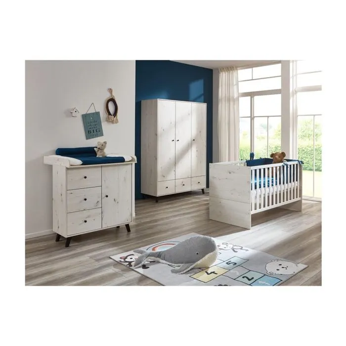 Ensemble de meubles Lit bébé-4