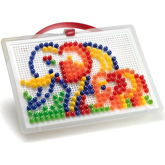 Jeu de clous - QUERCETTI - FantaColor portable : Large 270 clous - Enfant - Coloris variés - ø 1 cm - 4 ans-0