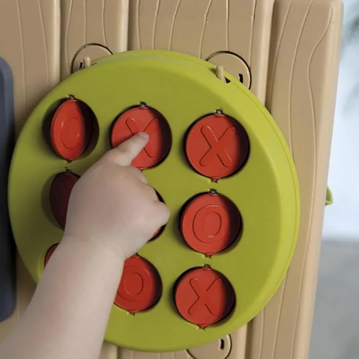 Smoby - Mur d'activités enfant - Circuit de balles + circuit d'eau - 6 jeux différents - Dés 2ans-5