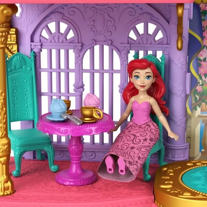Disney-Princesses Disney-Le Château d’Ariel-Coffret Deluxe HLW95-8