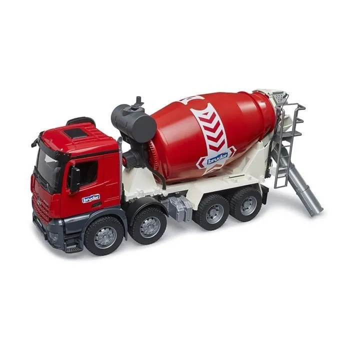 Camion-bétonnière - Bruder - Mercedes-Benz Arocs - Rouge - 1:16 - Pour enfants à partir de 3 ans-2
