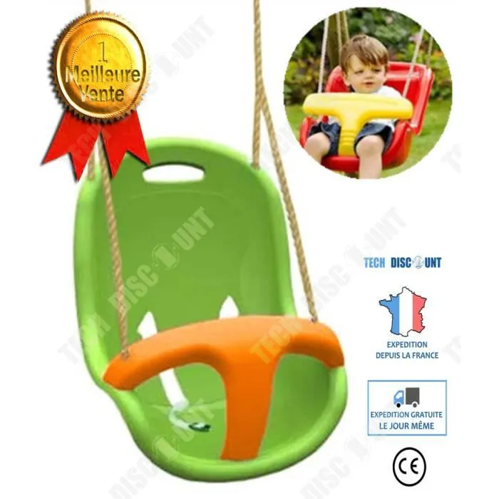 TD® siège bébé enfants suspendu balançoire confortable solide durable mobilier intérieur installation simple cadeau sécurité-0