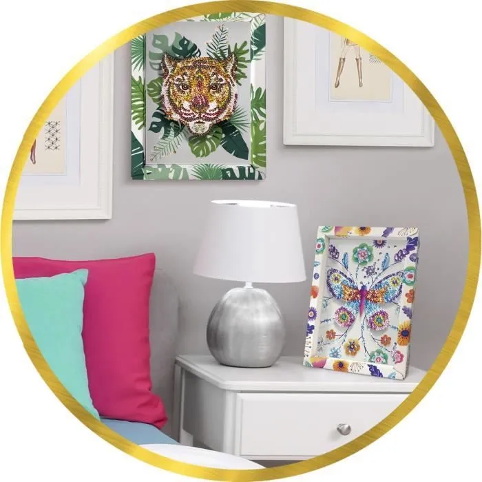 Kit Activités Manuelles - Collection Sequins - Tigre - Lansay - A partir de 8 ans-3