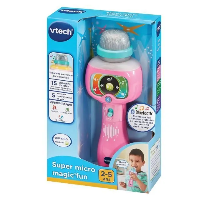 VTECH SUPER MICRO MAGIC'FUN ROSE-6