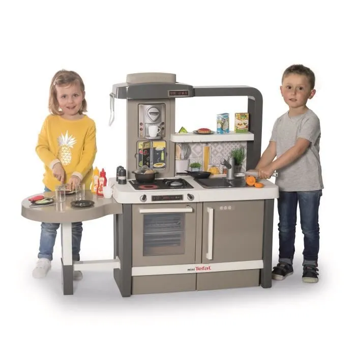 Tefal cuisine évolutive - 2 hauteurs possibles - 40 accessoires - dès 3 ans-4