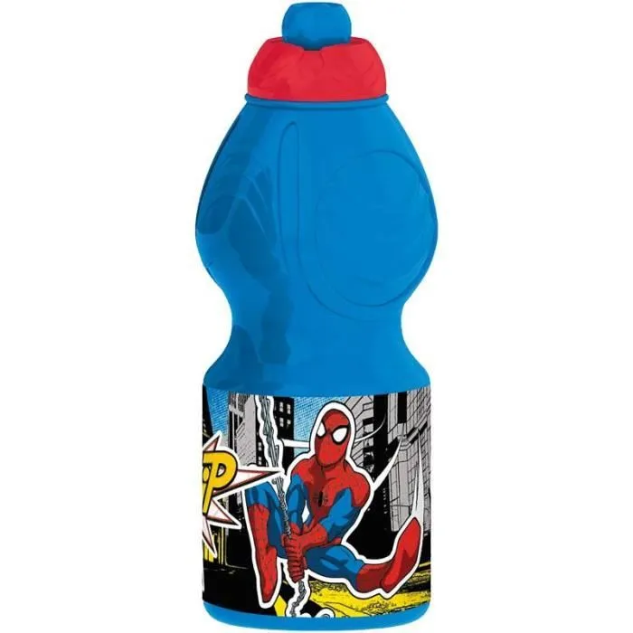 Gourde - Marvel - Spider-Man - 400 ml - Bleu/Rouge - Enfant Garçon-0