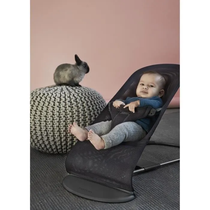 BABYBJORN Transat Bliss Coloris Anthracite, Mesh-3