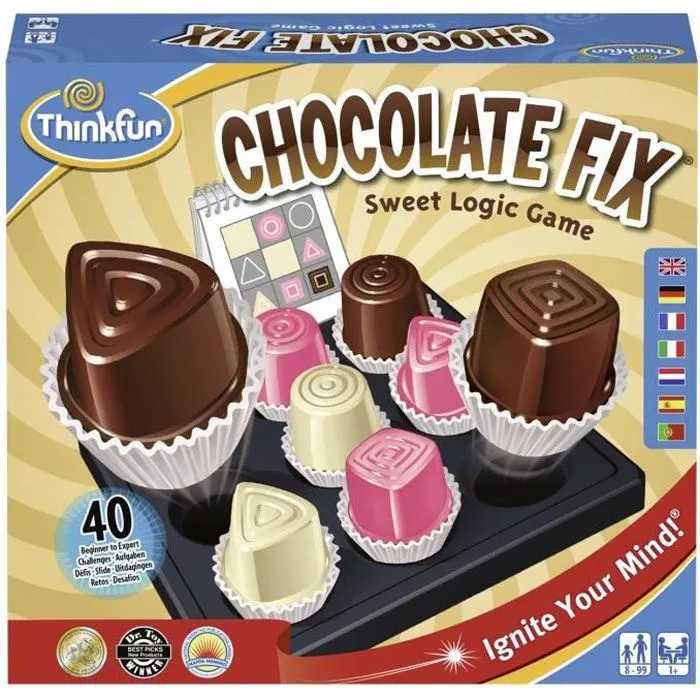 Jeu de casse-tête Ravensburger - Chocolate Fix - Pour 1 joueur et plus - 8 ans et +-0