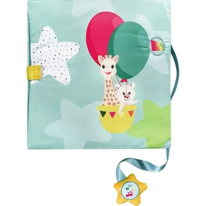 Livre d'éveil interactif VULLI Touch&Play Book Sophie la girafe et ses amis - 8 Pages - Mélodies-0