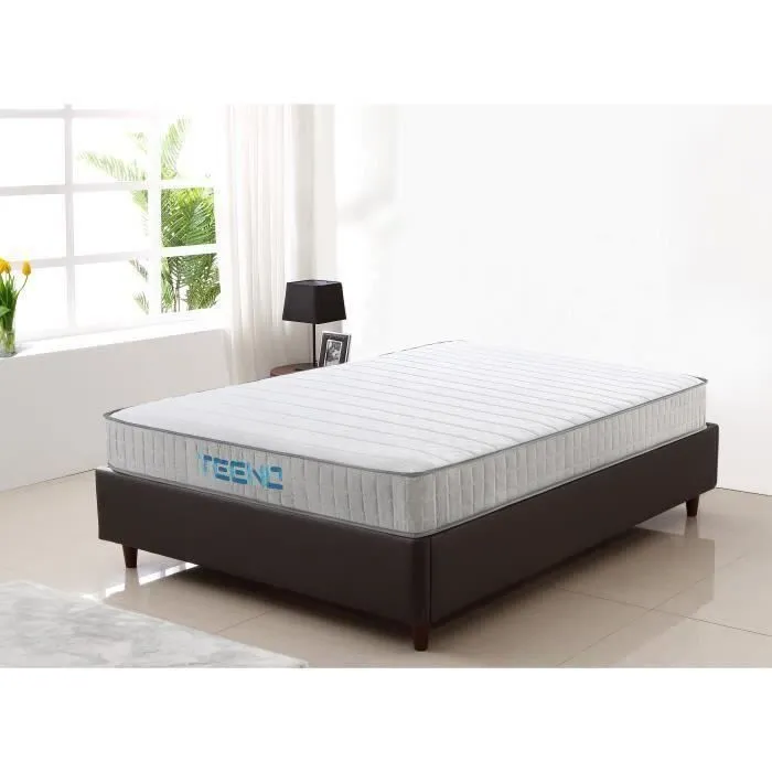Matelas - IZTOSS - 140x190 cm - Mousse à mémoire - Épaisseur epaisseur 18 cm - Gel - 7 zones de confort - Équilibré-0