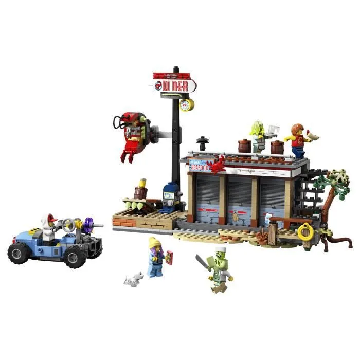 LEGO® Hidden Side™ 70422 Le restaurant hanté-1