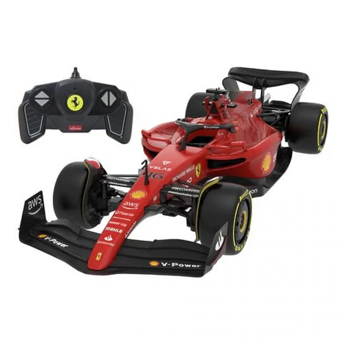 Jouet radiocommandé - JAMARA - FERRARI F1-75 - Rouge - Licence Ferrari - Extérieur-0