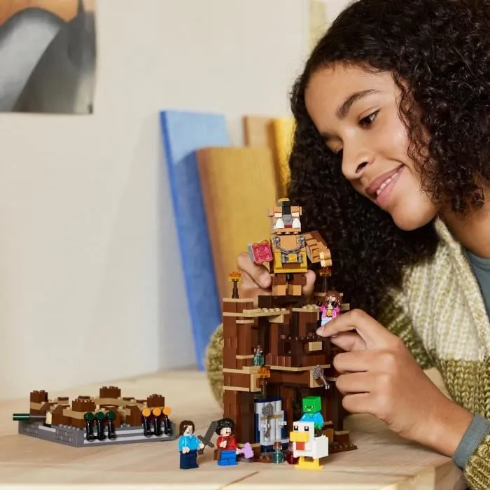 LEGO Minecraft 21272 Le Ring du Manoir des Bois - Jeu de construction garçon dès 10 ans-4