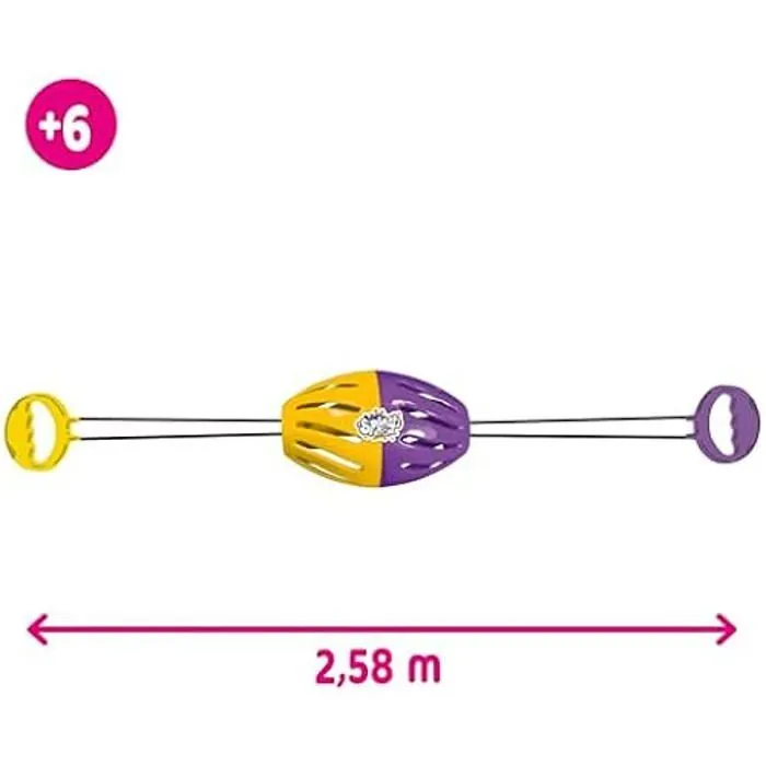Bizak - Jouet d'extérieur Violet et Jaune (35007502)-1