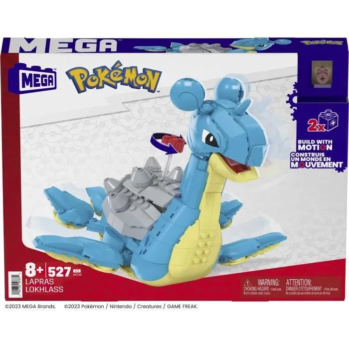 MEGA Pokémon-Lokhlass-Figurine articulée à construire (527 pcs) HKT26-2