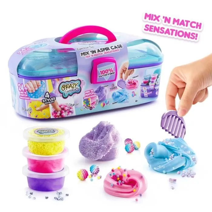 Canal Toys Mallette ASMR Crazy Sensation - Textures et décorations satisfaisantes - Enfant dès 6 ans-1