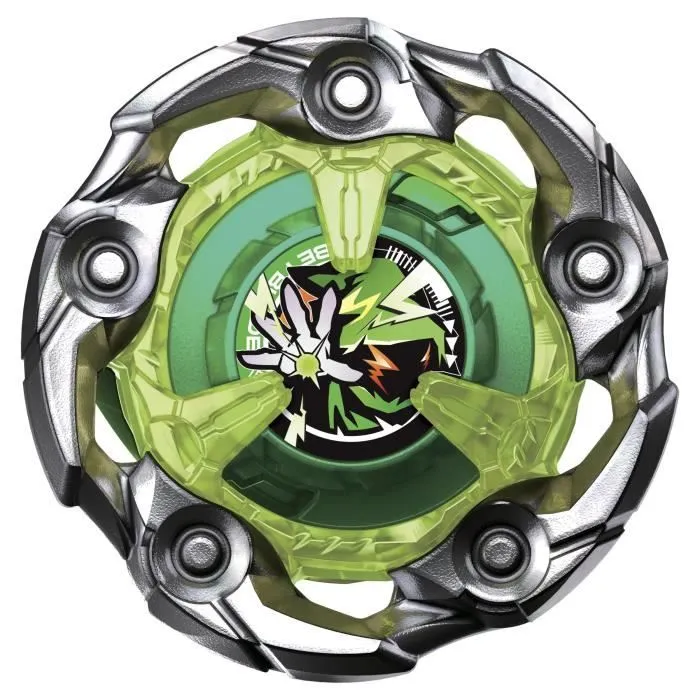 Beyblade X, Starter Pack Wand Wizard 1-60R UX avec toupie de type à rotation droite de type attaque et lanceur, dès 8 ans-2