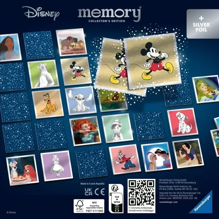 Jeu de mémoire Collectors' memory® Walt Disney - Ravensburger-4