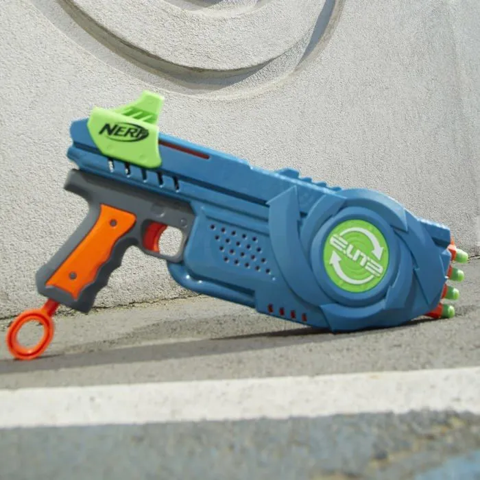 Nerf - F2549F03 - Elite 2.0, Blaster Flipshots Flip-8 avec 2 Fois 4 canons pivotants, capacite de 8 flechettes, 8 flechettes-3