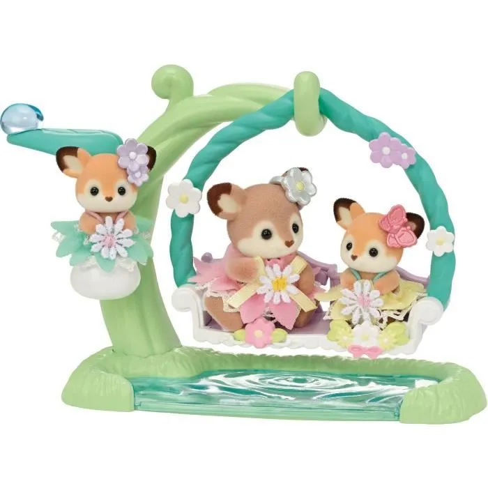 Les bébés Biche et balancelle - SYLVANIAN FAMILIES - 5801-5
