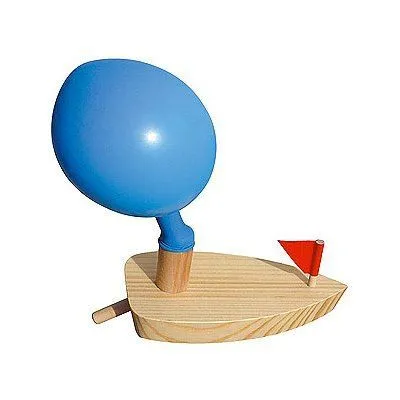 Bateau ballon - VILAC - Bleu - 14x6x6cm - A partir de 4 ans - Enfant - Multicolore - Mixte-1