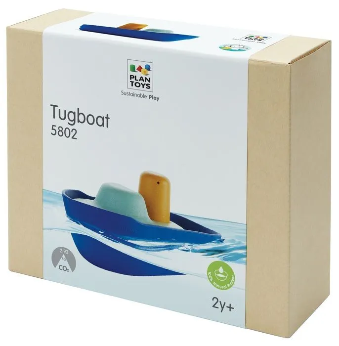 Plan Toys - Grand bateau modulable bleu 21 cm - TROUSSELIER-4