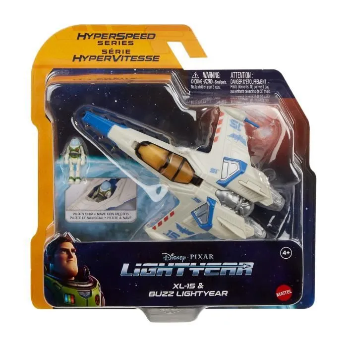 Figurine Buzz l'Éclair - Vaisseau XL-15 - Lightyear - MATTEL - Multicolore - Enfant - Mixte-7