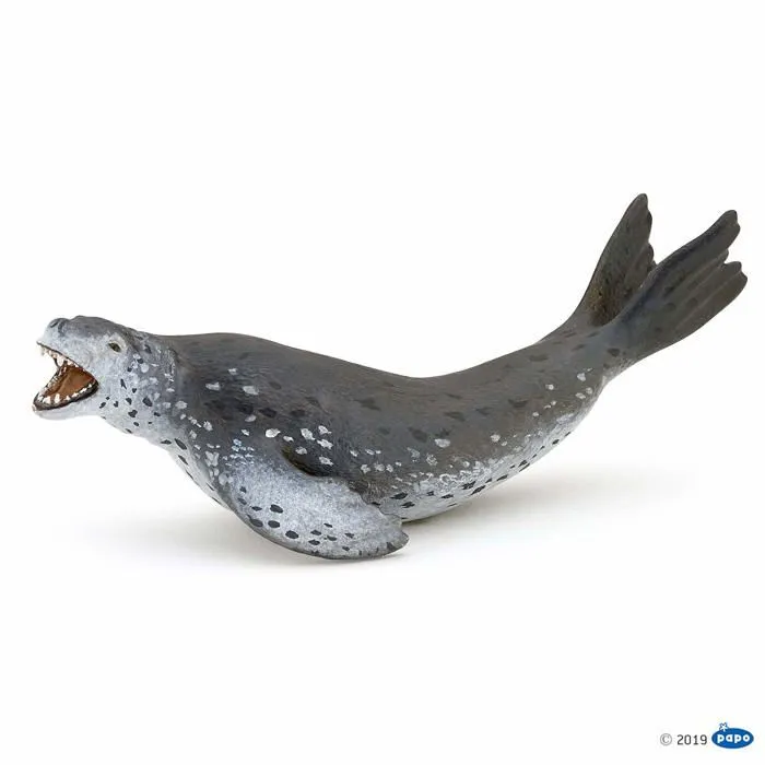 Figurine Léopard de mer - PAPO - Pour Enfant à partir de 3 ans - Jouet Multicolore-0