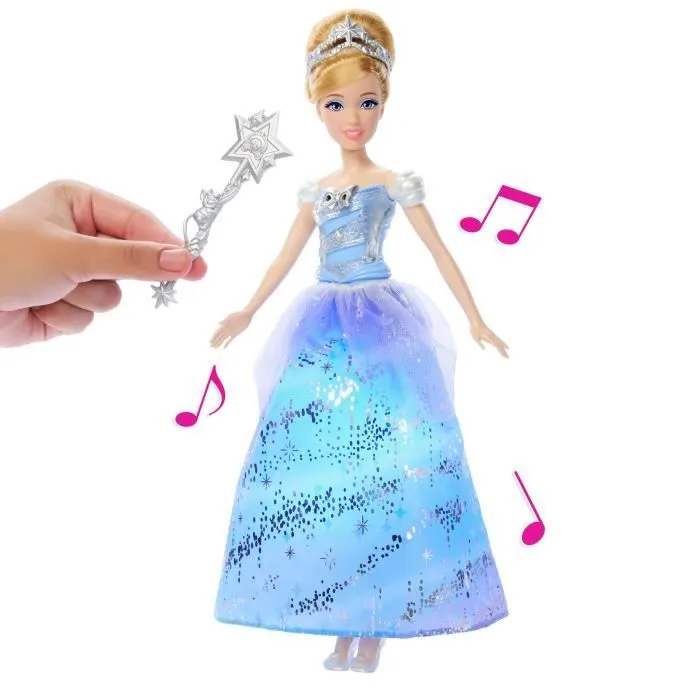 Disney Princess - Poupée Cendrillon et sa Robe Enchantée - Disney Princess - JBF94-3