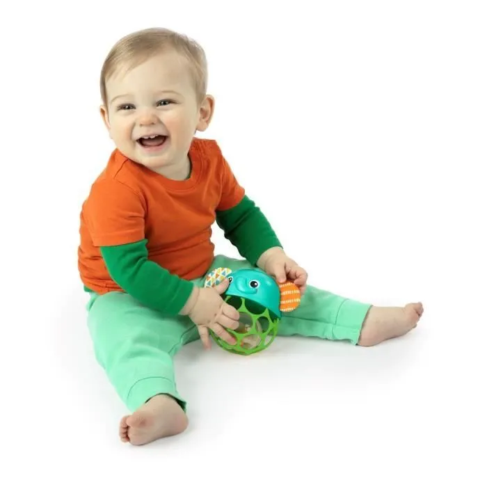 Hochet musical lumineux - BRIGHT STARTS - Giggle & Glow - Jouet éléphant - Oball facile à saisir - Nouveau-né+ - Unisexe-5