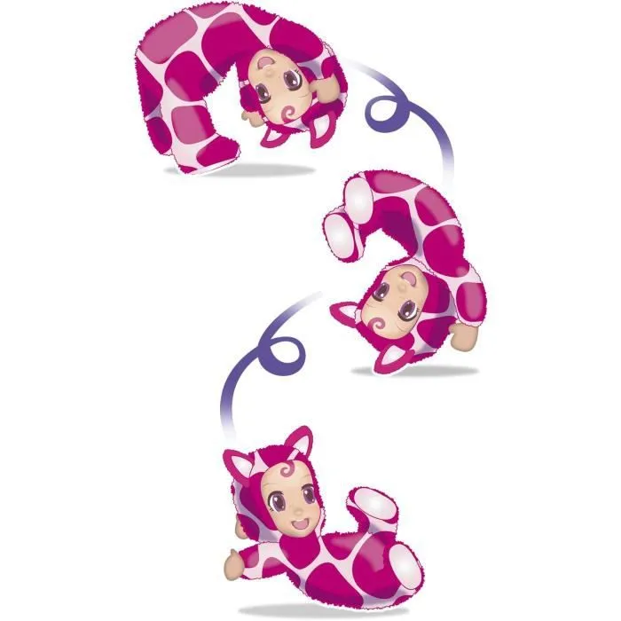 Poupon Mon Premier Bébé Cabrioles - Lansay - Modèle Aléatoire - 3 coloris disponibles - Dès 2 ans-3