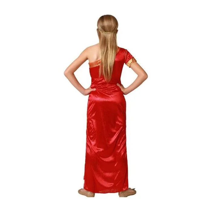 Déguisement indienne fille - Marque - Modèle - Fille - Orange - Robe - Bandeau-1