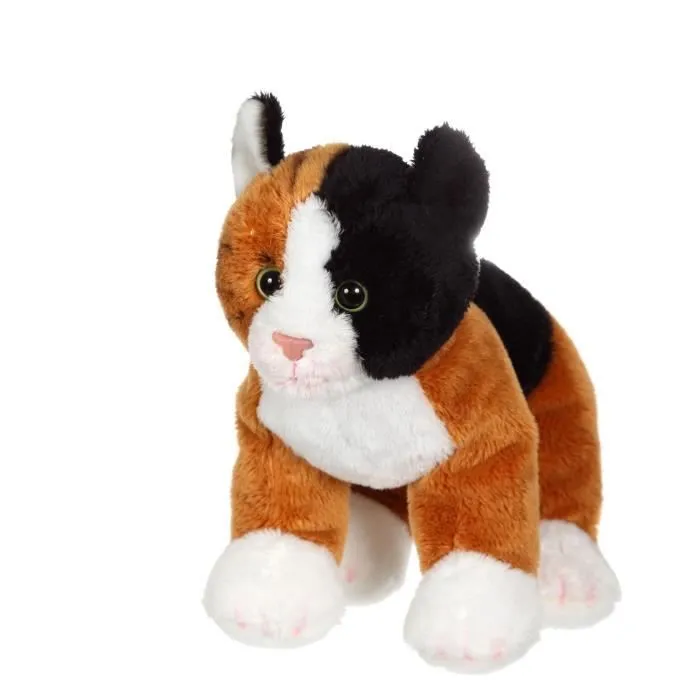 Gipsy Toys - Peluche Chat noir et blanc-0