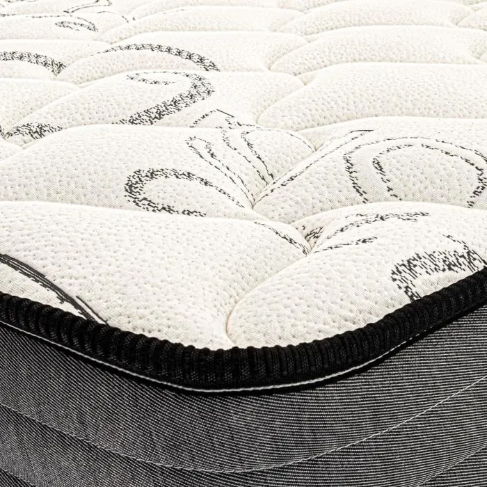 Matelas 90x190 cm, BestSleep, 26cm, mousse mémoire de forme, indépendance du couchage, face été/hiver-2