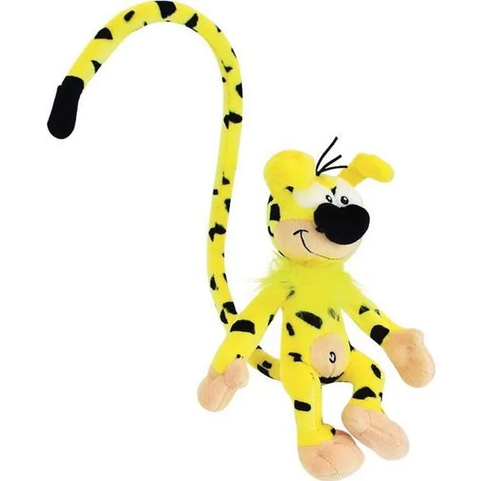 Peluche Marsupilami - JEMINI - Papa - Jaune - 18 cm-0