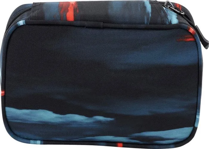 NITRO Trousse à crayons bleu noir pour femme et homme - Daypacker Collection Pencil Case XL Acid Dawn 127417-3