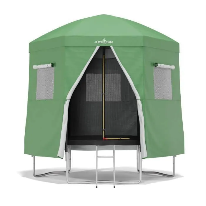 Tente de trampoline - Non spécifié - 10FT - Ø305 cm - Vert - Mixte - Montage facile-0
