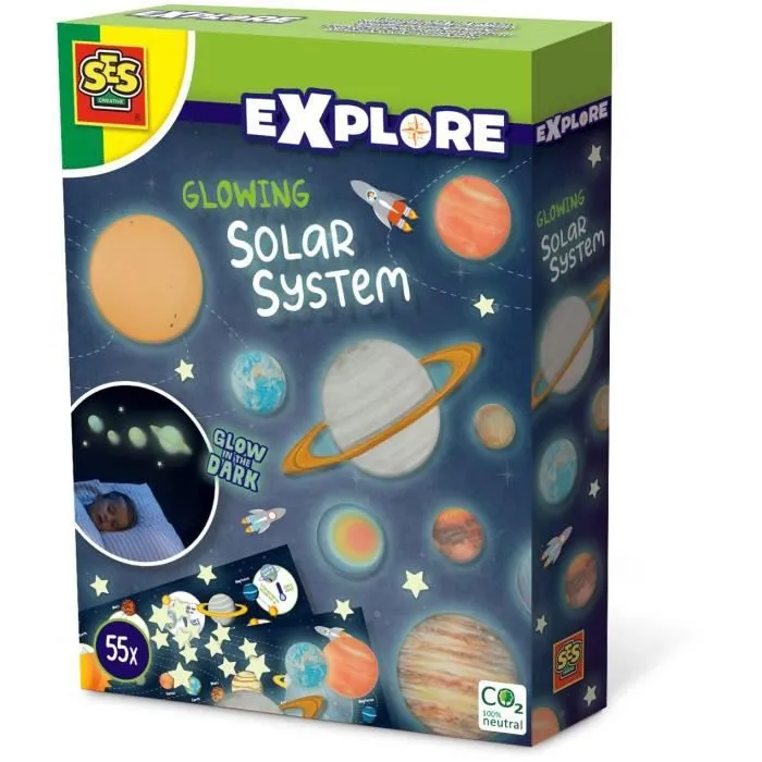 SES CREATIVE - Système solaire brillant-0