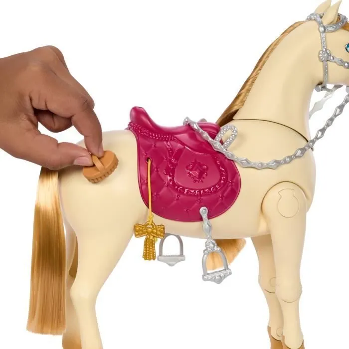 Bebeboutik LES MYSTERES DE BARBIE A la Poursuite du Cheval Perdu Barbie et son cheval Tornade HXJ42