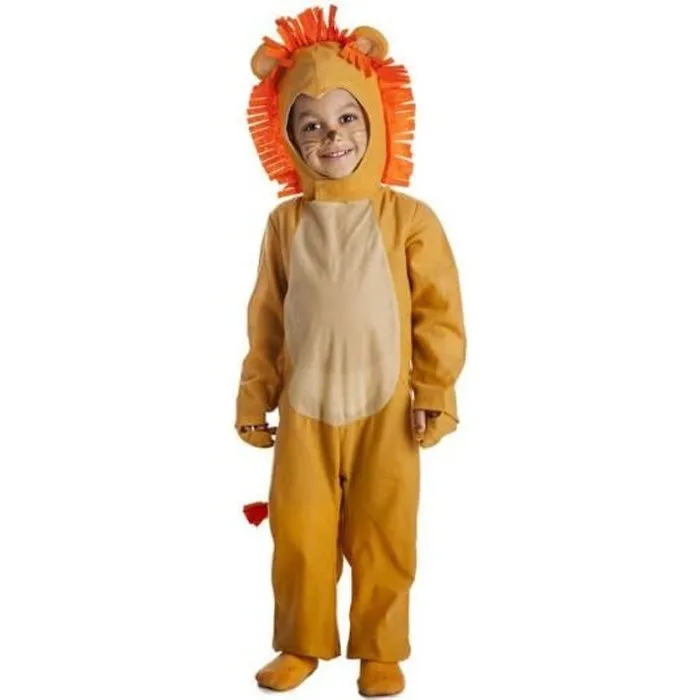 Déguisement de Lion pour enfants - Disfrazzes - Le Roi Lion - Jaune - Multicolore - Mixte-0