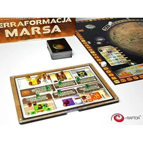 e-Raptor Era19046 organiseurs Organiseur Terraformation Mars Jeu de société ERA19046-0