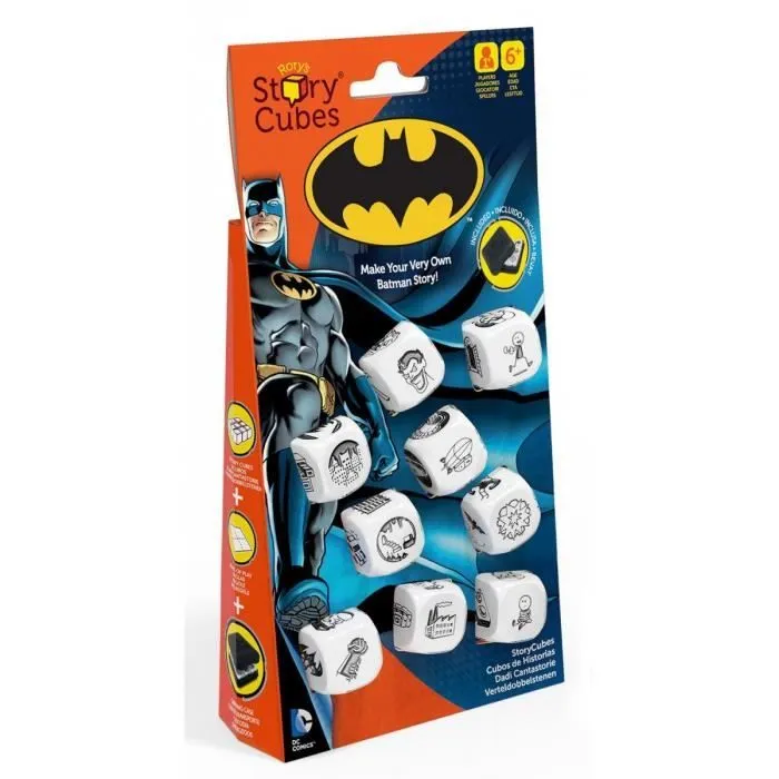 Jeu de dés - Rory's Story Cubes - Batman - Story cubes - Enfant - Mixte-0