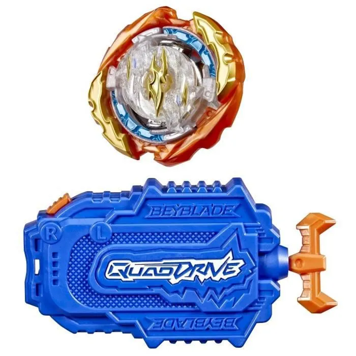 Toupie BEYBLADE QuadDrive Cyclone Fury avec lanceur à corde-1