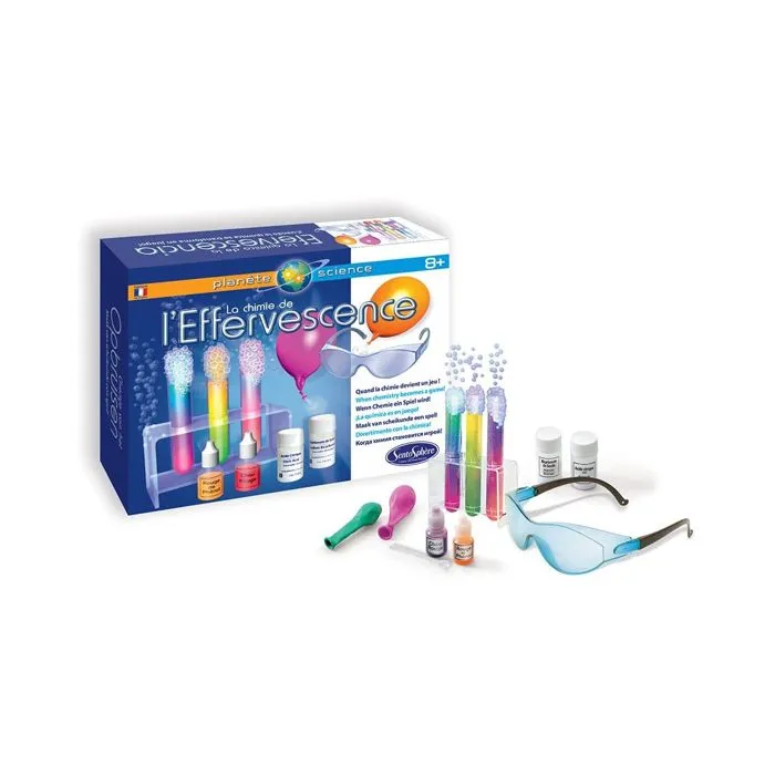Jeu La Chimie de L'effervescence - SENTOSPHERE - Pour Enfant - Mixte - Dès 7 ans-1