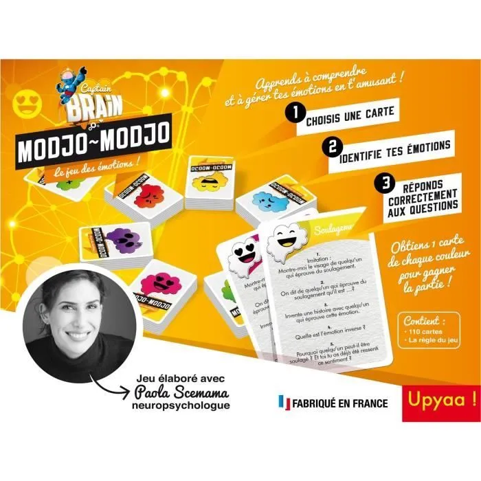 MAESTRO - Captain Brain - 430521 - Modjo Modjo - Le jeu des émotions - 4 à 104 ans-6