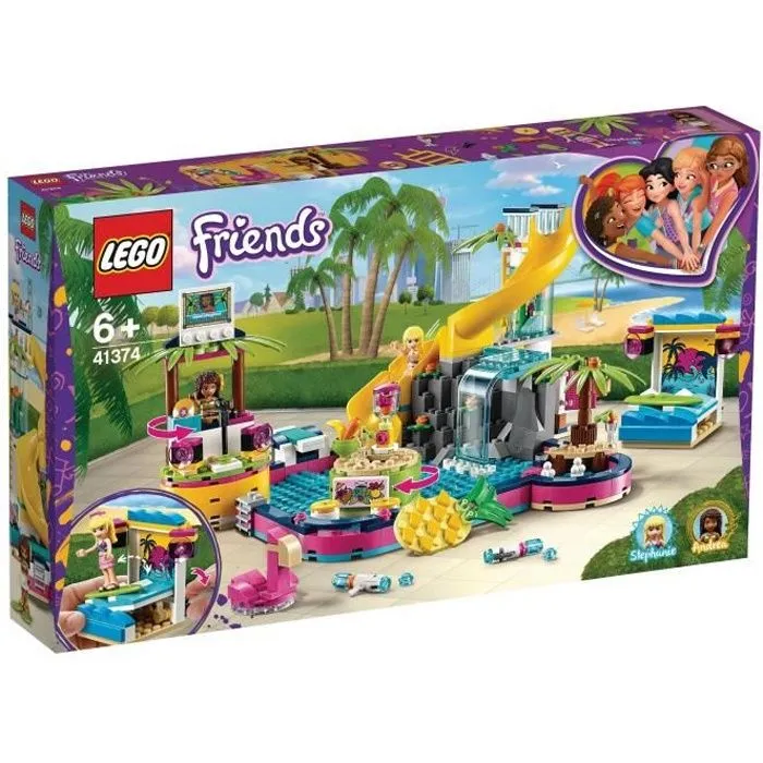 LEGO® Friends 41374 La soirée piscine d'Andréa-0