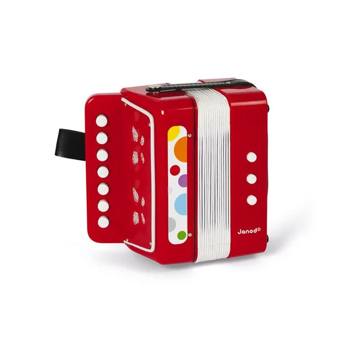 Accordéon Janod Confetti - Instrument de Musique pour Enfant - Mixte - A partir de 3 Ans-2