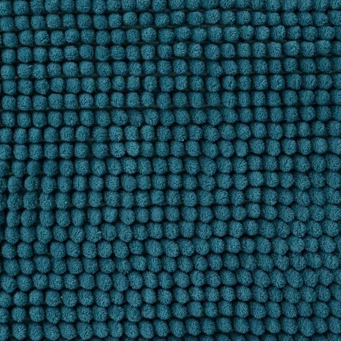 5five - tapis de bain 50x80cm "colorama" bleu pétrole-3