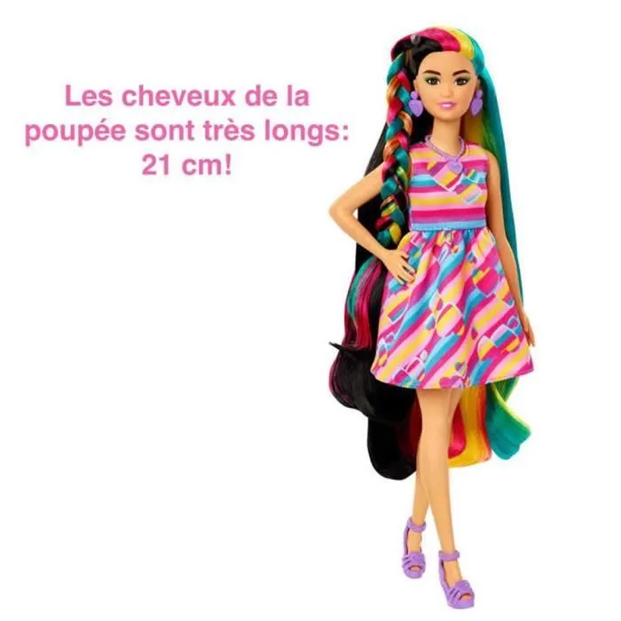 Poupée Barbie : Barbie Ultra-Chevelure 3 Coloris Unique-3