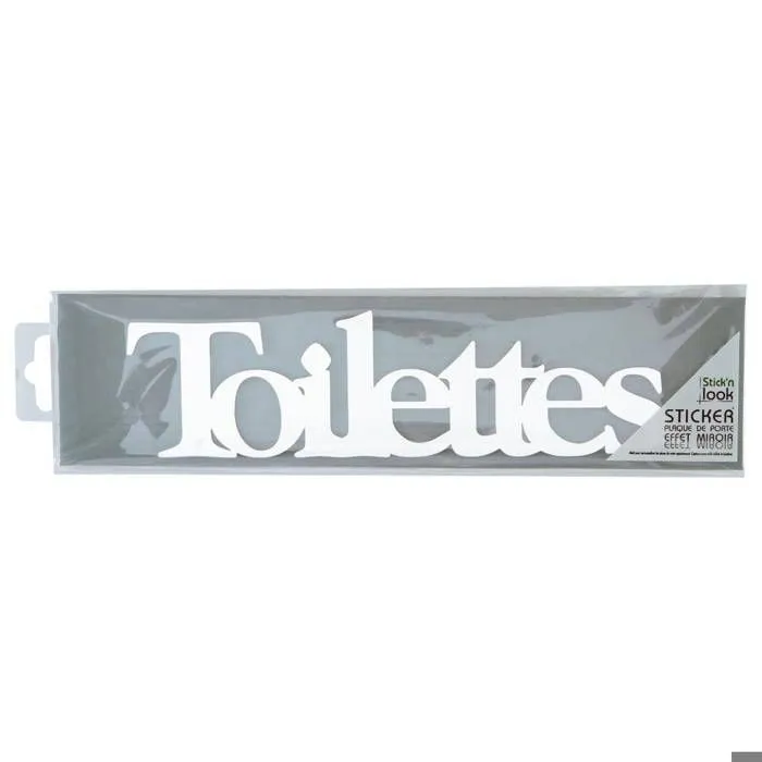 Sticker Miroir - ATMOSPHERA - Modèle 3 - 32 x 8 cm - Acrylique - Décoration Cuisine-1